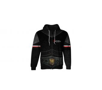 HOODIE sweatshirt ZIP Husaria RACE TEAM Man