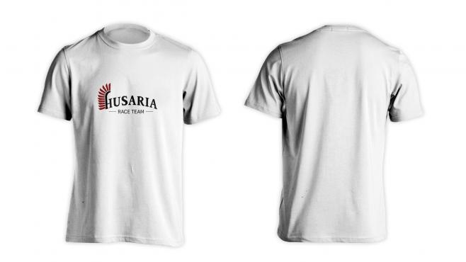 T-shirt white Husaria RACE TEAM
